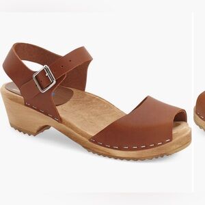 MIA Women's Anja Clog Sandal Brown Size 6